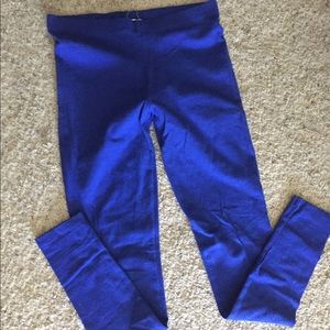 Forever 21 blue leggings. Size small